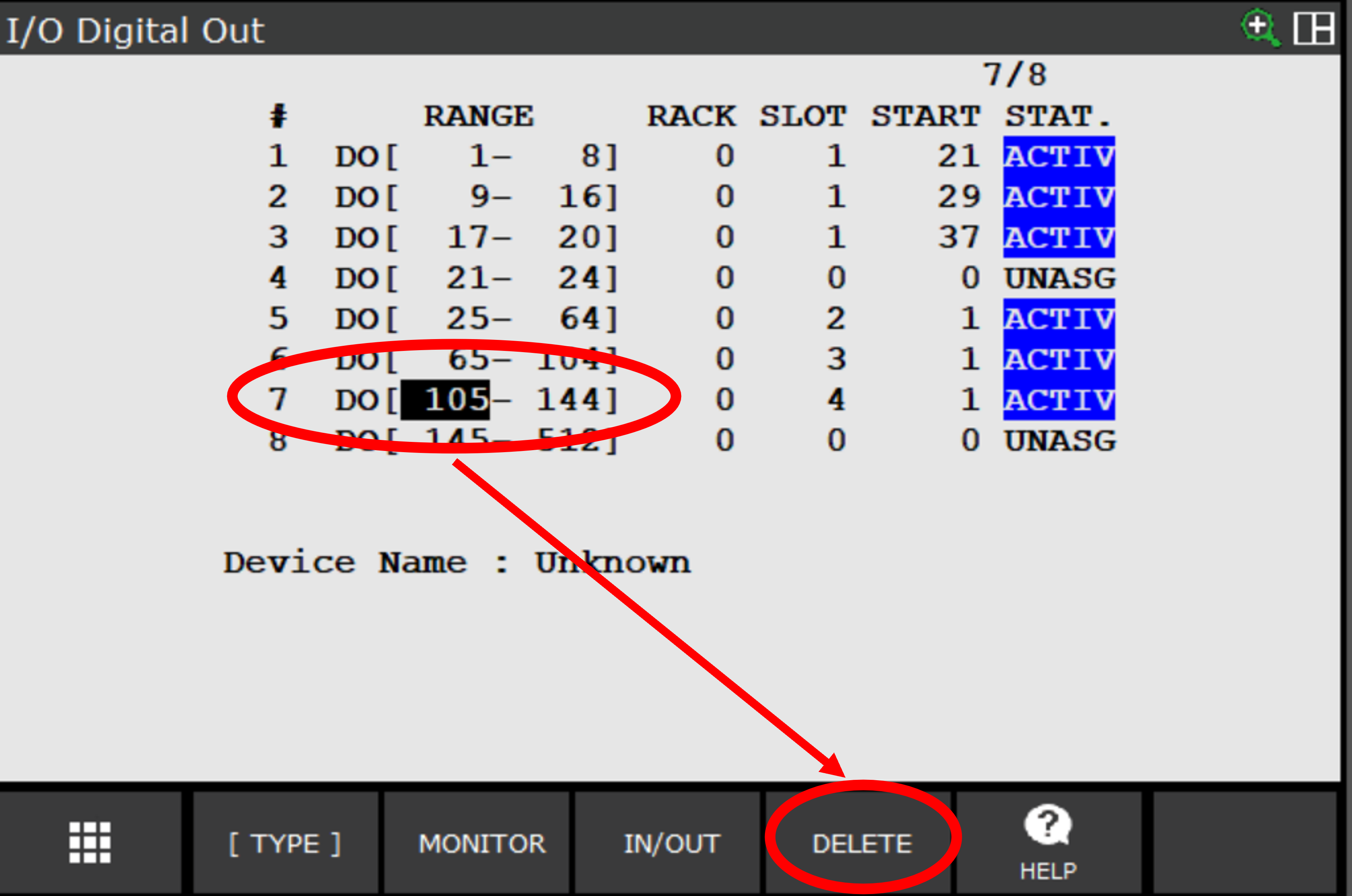 How to delete the DO assignment
